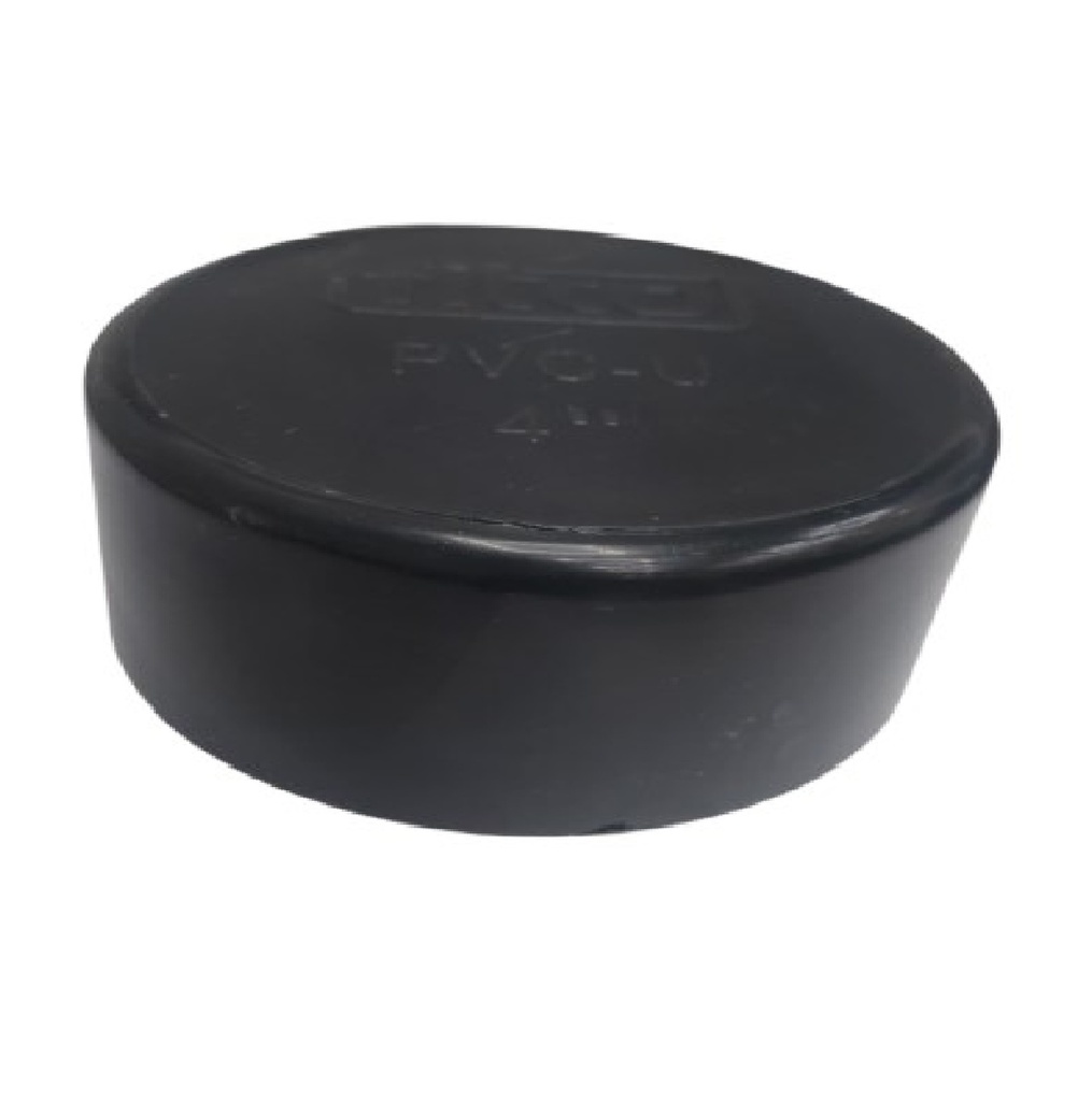 TAPA DE PVC SOLDABLE AF SCH 40 DE 4" REF. 1101118 / 000500 MARCA FITCO