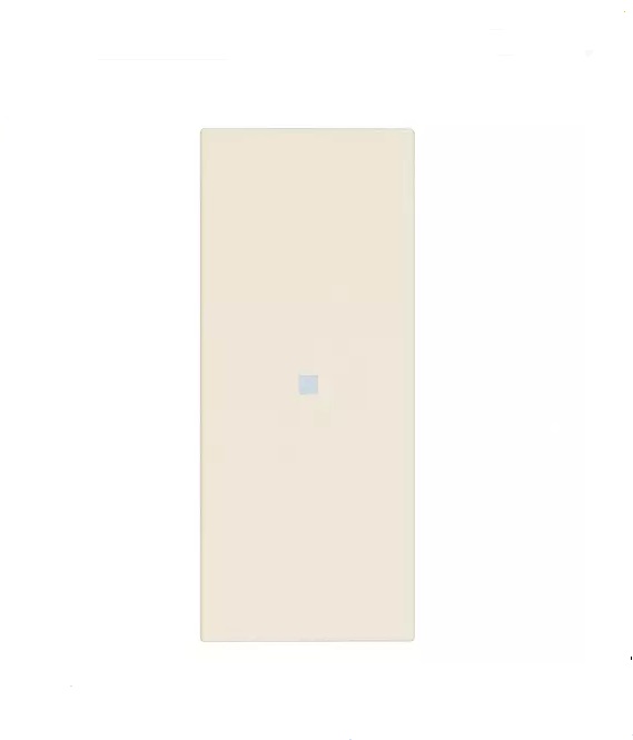 TECLA ILUMINABLE AXIAL 1 MODULO COLOR CAÑAMO SERIE LINEA REF. 31000A.C MARCA VIMAR