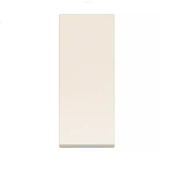 TECLA ILUMINABLE ALINEADA CON LUZ INFERIOR 1 MODULO COLOR CAÑAMO SERIE LINEA REF. 31000S.C VIMAR