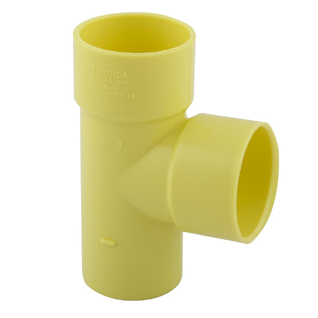 TEE DE PVC PARA AGUA SERVIDA DE 160 MM (6") REF. 1010001256 MARCA TUBRICA