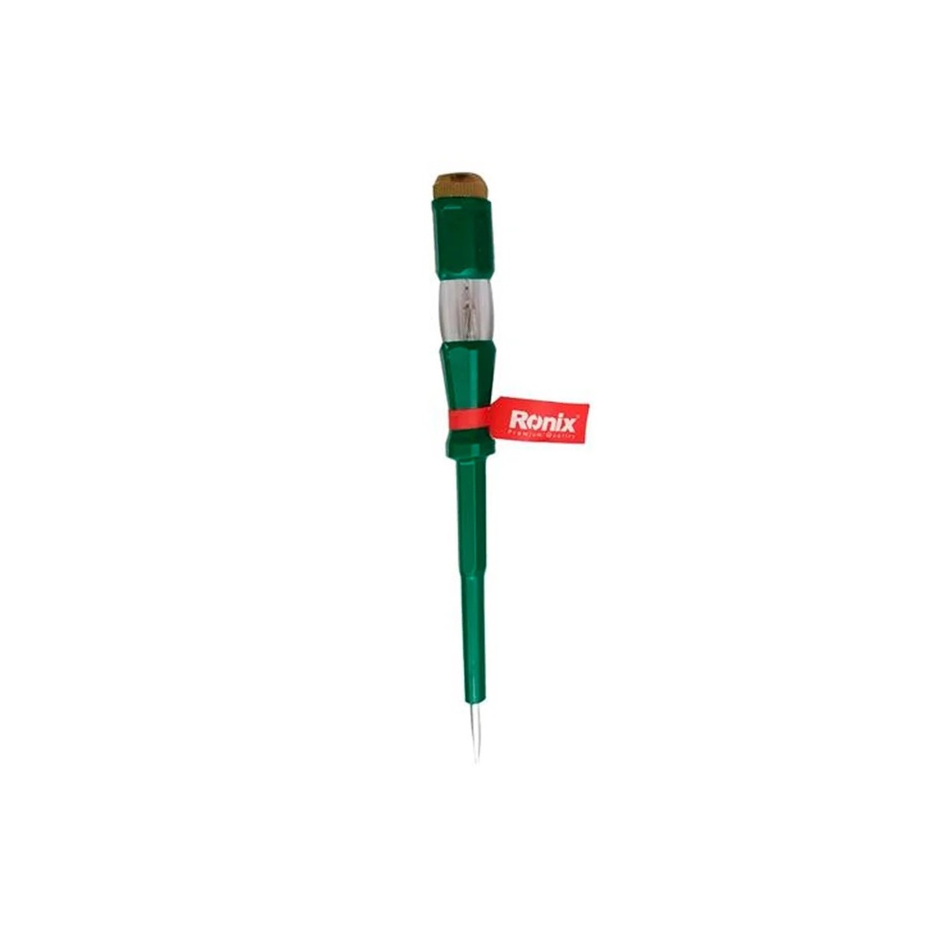 TESTER DES-PROBADOR 100 - 500 V 18 CM COLOR VERDE REF. RH-2718 / 842114 MARCA RONIX