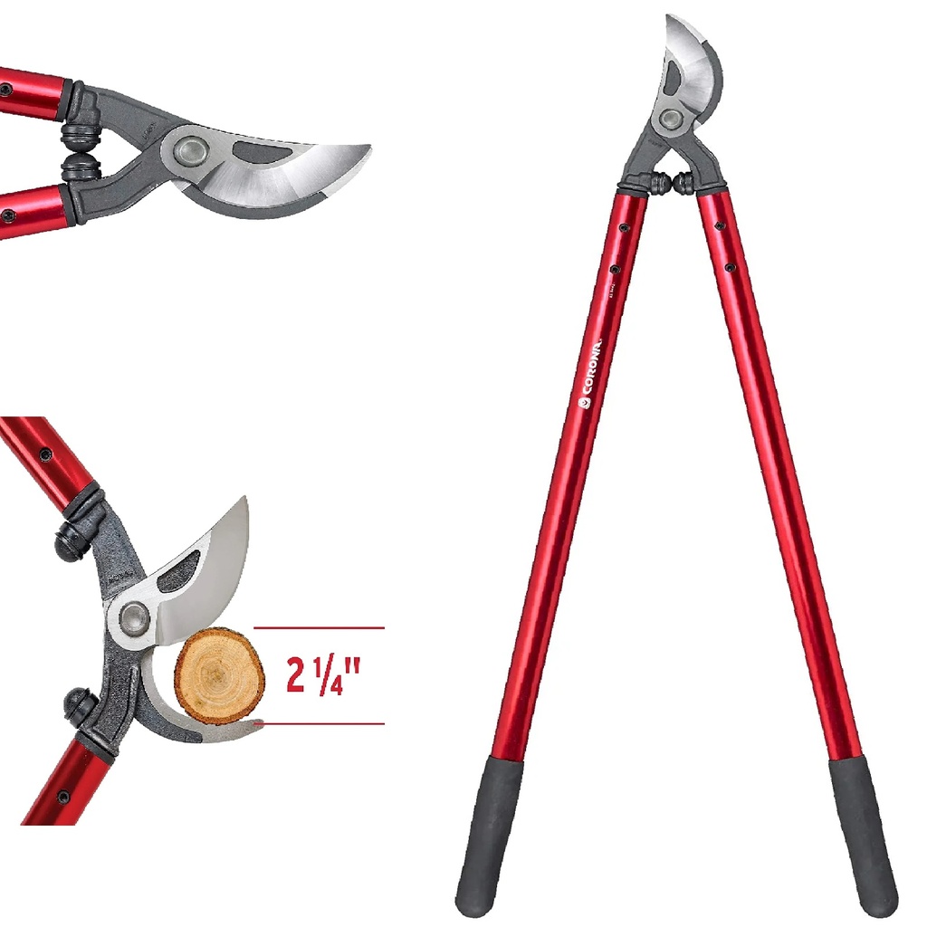 TIJERA PARA PODAR 32" 813 MM LARGO ASAS DE ALUMINIO REF. AL8462 / 084622 / 17-02-026 MARCA CORONA