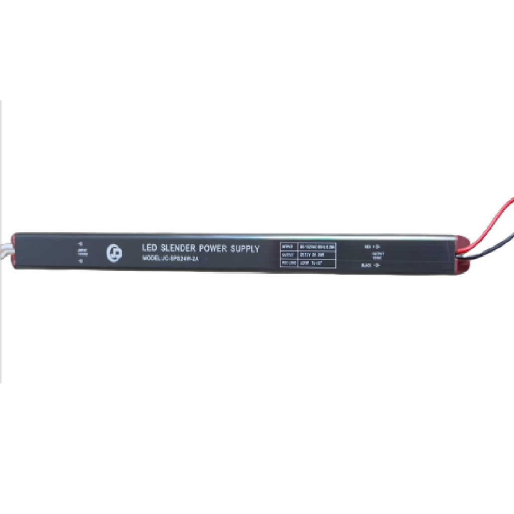TRANSFORMADOR / DRIVER DE ENERGIA / FUENTE DE PODER 12 V 24 W ULTRA DELGADO REF. LUM-48 MARCA LUMIND