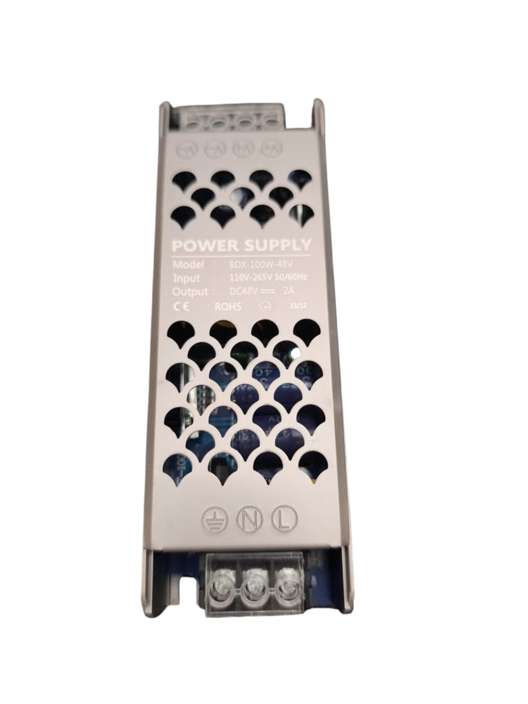 TRANSFORMADOR DE ENERGIA VOLTAJE 48 V 100 W " ULTRA - THIN " REF. LUM-1025 MARCA LUMIND