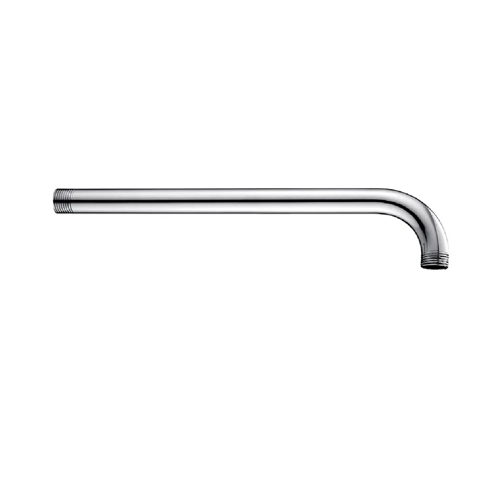 TUBO DE DUCHA / REGADERA A PARED REDONDO QM SERIE DELTA 40 CM GUN GREY MARCA QUALITY METAL
