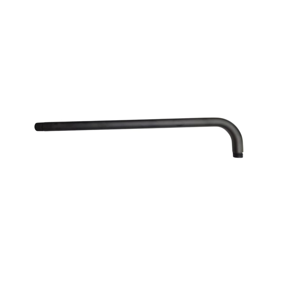 TUBO DE DUCHA PARA REGADERA CON ROSETA 40 CM SERIE BLACK REF. BM-G0001-1 MARCA BM