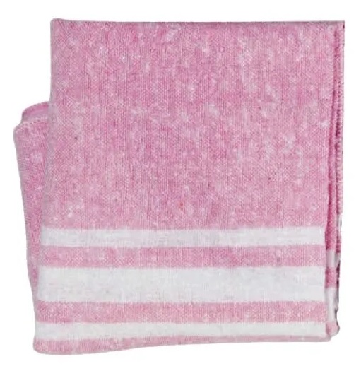 COLETO RAYAS 75 CM X 60 CM UNIDAD COLOR GRIS/ RAYAS ROJA COD. 400058 MARCA PALMA REAL