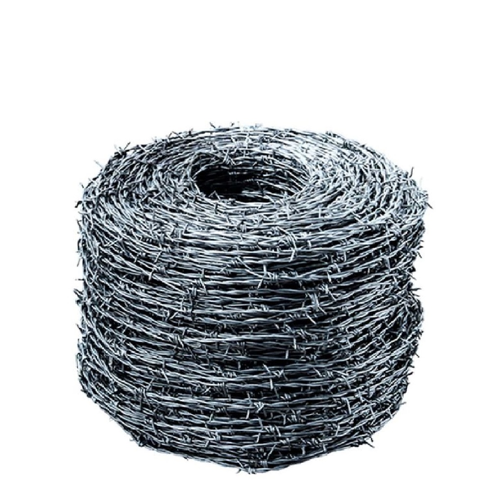 ROLLO DE ALAMBRE DE PUAS CAL 14.5 DE 500 MTS REF. ALAM500 MARCA MEJIA