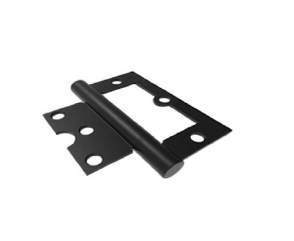 BISAGRA OMEGA CABEZA PLANA NEGRA DE 3 X 3" CAL.14 UNIDAD REF. T1107-0043 MARCA INDUMA