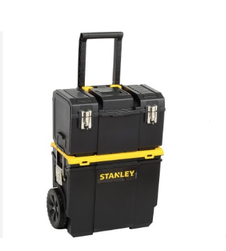 CAJA DE HERRAMIENTAS 3 EN 1 PROFESIONAL C/ RUEDA 24" CAJ-706 REF. 18613 MARCA STANLEY