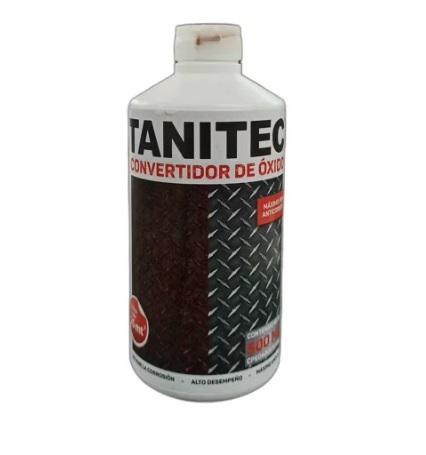 CONVERTIDOR DE OXIDO 1/2 LITRO REF. TAN-02 MARCA TANITEC