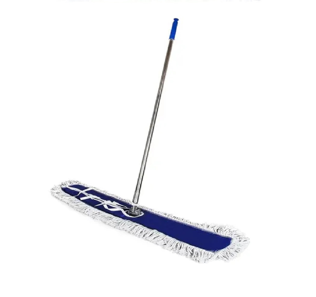 DRY MOP INDUSTRIAL / MOPA BRILLADOR COMPLETA 36" CON CABO 1.20 MT X 90 CM REF. Y7013 MARCA ALL CLEAN