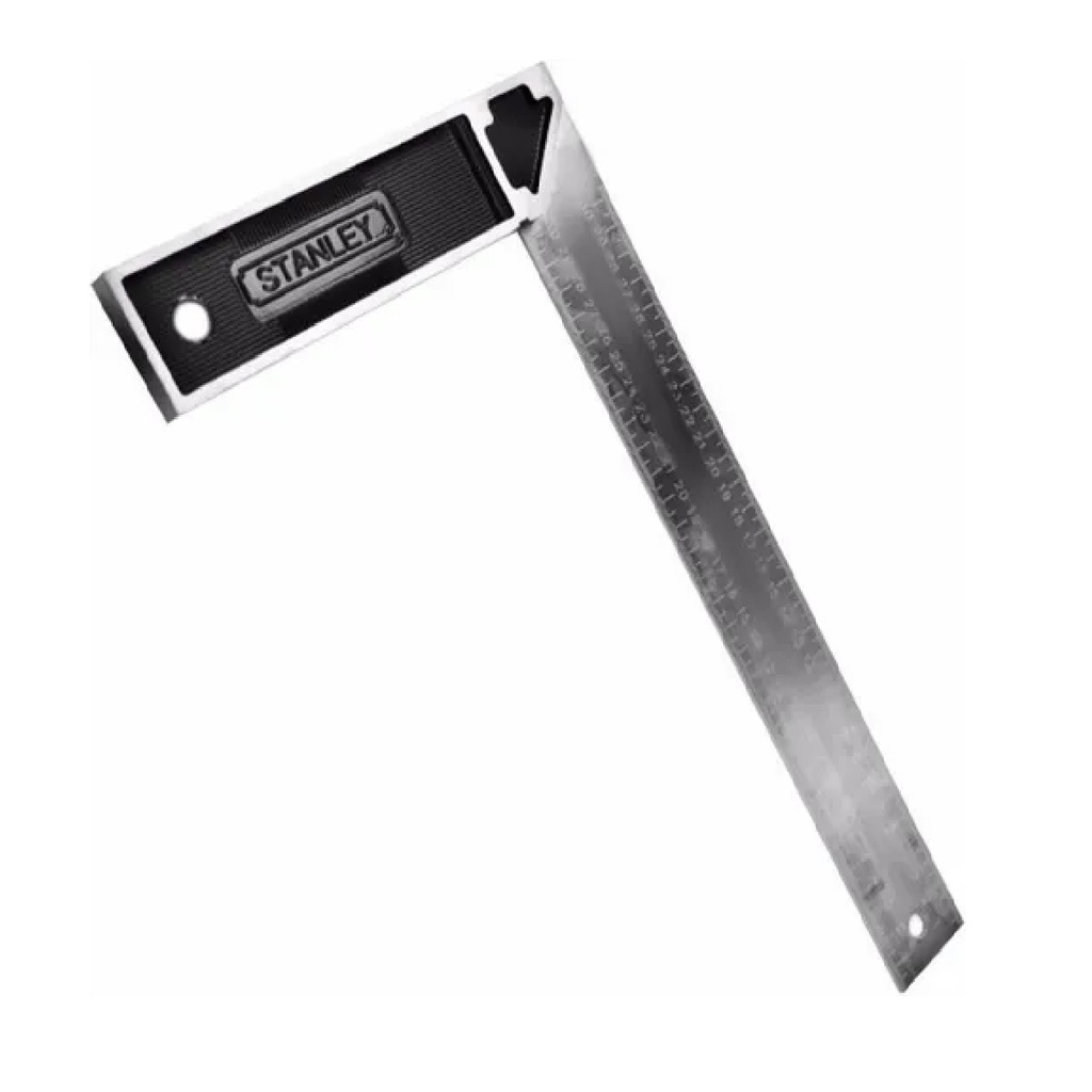 ESCUADRA PROFESIONAL 100% METALICA 10" REF. 46-534 / 465342 MARCA STANLEY