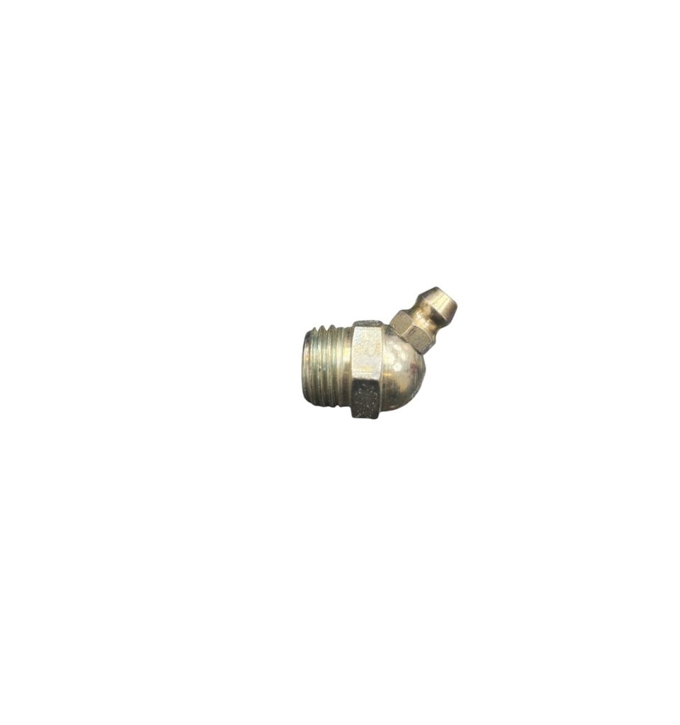 GRASERA EN ACERO CODO 45° 1/4"- 18 PTF N.P.T 17 ( UNIDAD ) REF. 015240 COD. GH17 MARCA MEJIA