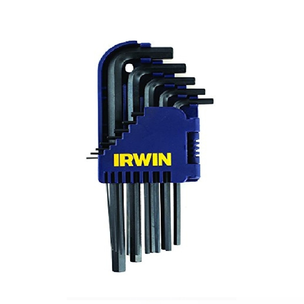 JUEGO DE LLAVE HEXAGONAL LARGA 13 PZAS DE 1.4" A 7/32" REF. 10753 / 20034 / 029114 MARCA IRWIN