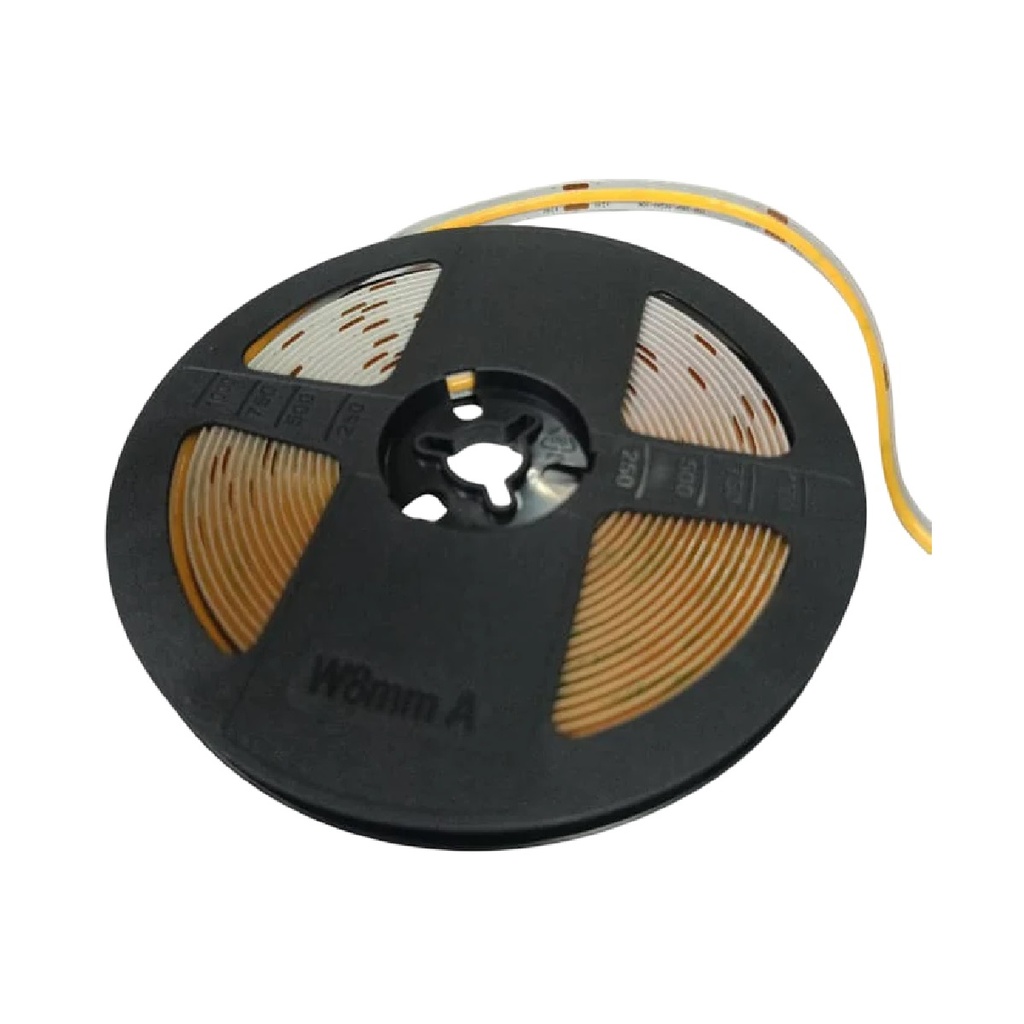 KIT DE CINTA COB 5 MTS 24 VDC 4000K 280 LED / MT 10 W X MT SIN TRANSFORMADOR REF.LUM-1456 LUMIND