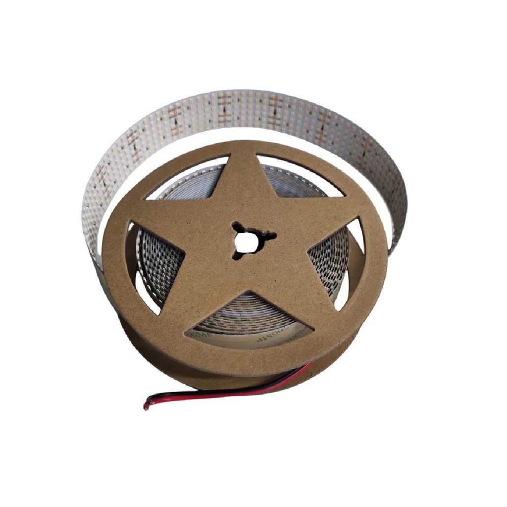 KIT DE CINTA SMD DE 28MM X 5 MTS 24 VDC 3000K 1260 LED/MT 14 W/MT IP20 1900LM REF: LUM-1448 LUMIND