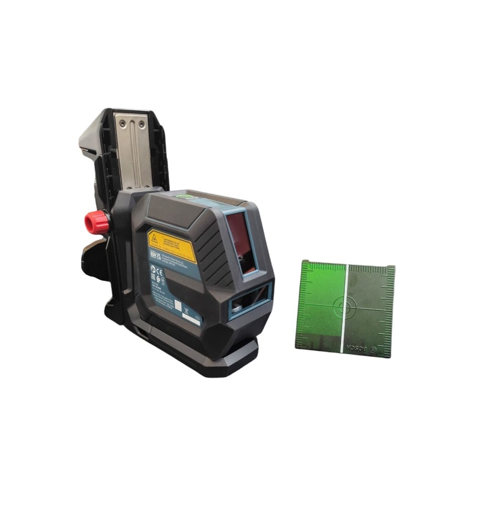 LASER AUTONIVELADOR - LINEAS EN CRUZ LASER VERDE 15 MT IP64 BAT AA REF. GLL-2-15G COD. 511078 BOSCH