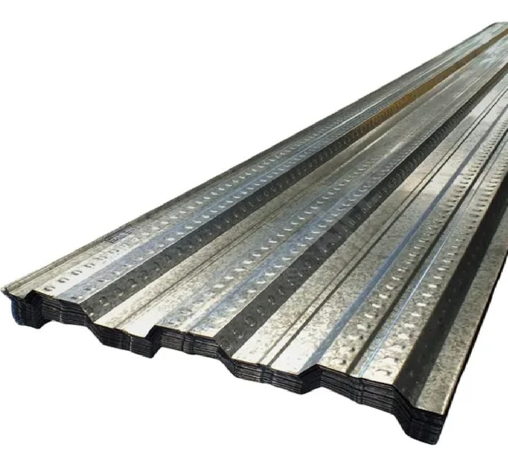 LOSACERO GALVANIZADA 6.10 MTS X 0.78 MTS X C.20 ( 0.91 MM ) ( 41,57kg)