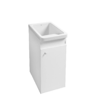 MUEBLE DE BAÑO UNIK MOD. HENARES + LAVAMANOS COLOR BLANCO 8" X 31" X 22" REF. ROMUE0037 MARCA ROCA
