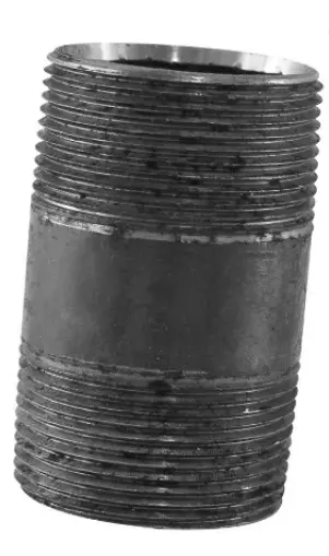 NIPLE HIERRO NEGRO 1/2" X CORRIDO ROSCADO 150 LBS SCH 40 ( UNIDAD )