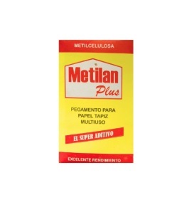 PEGAMENTO MULTIUSO METILAN PLUS / PEGAMENTO PARA PAPEL TAPIZ CAJA 120 GRS MARCA METILAN