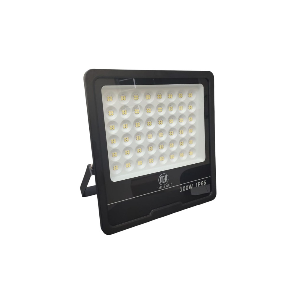 REFLECTOR CUADRADO LED 100 W COB AC 90 - 265 V 6.500 K IP66 REF. 006442 MARCA HEA LIGHT
