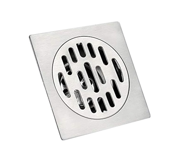 REJILLA CUADRADA ANTI OLOR ACERO INOXIDABLE DE 10 CM X 10 CM REF. YH012C MARCA BM