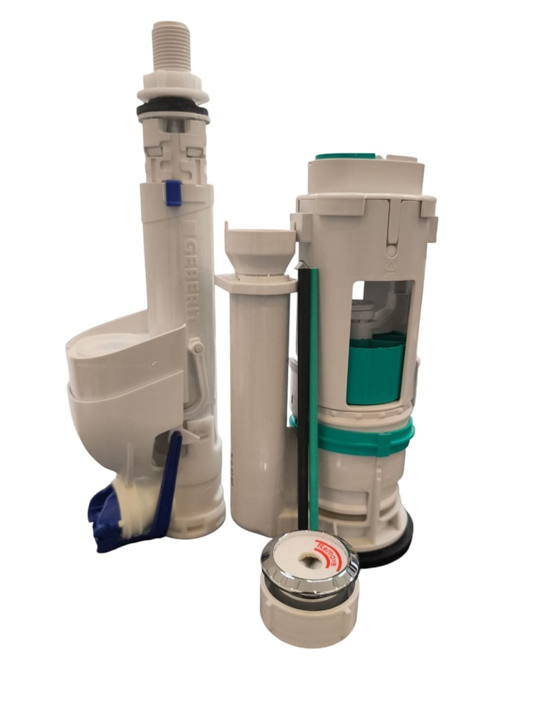 REPUESTO HERRAJE DE WC MECANISMO GEBERIT VERONA CON PUSH PARA WC ROCA / NOVA REF. ROREP00000017 ROCA