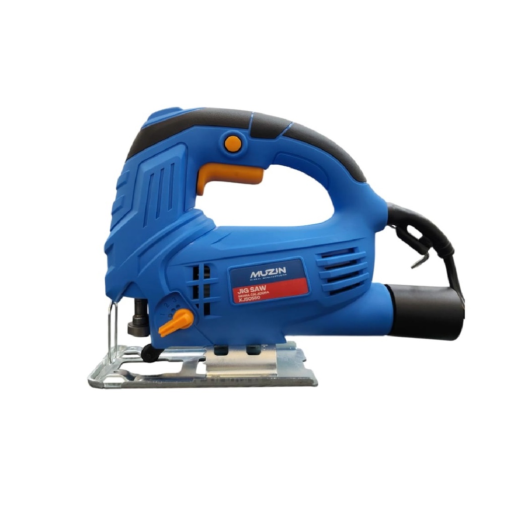SIERRA CALADORA JIG SAW 550 W 110 V 60 HZ 1500 - 3000 RPM EN CAJA (1 HOJA) REF. XJS0550 MARCA MUZIN