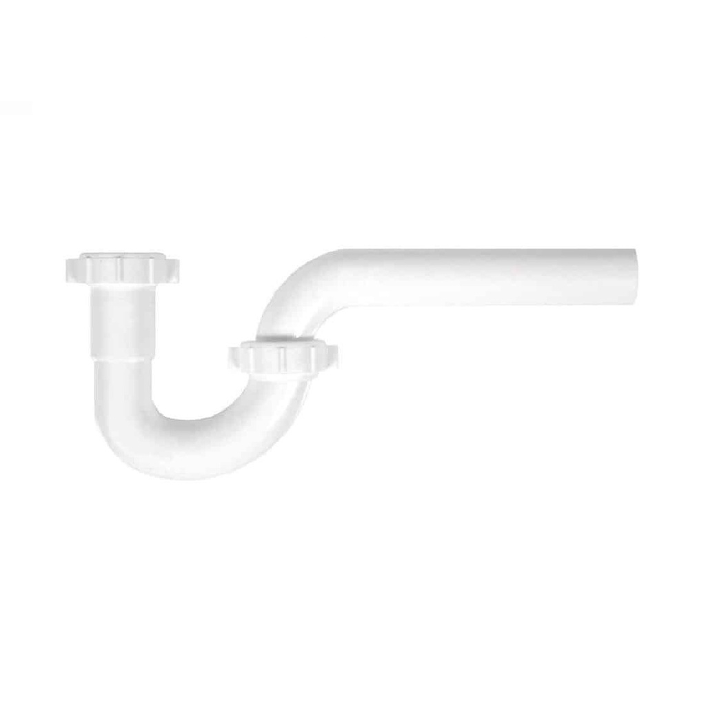 SIFON EN P PARA LAVAMANOS PLASTICO 1 1/4" REF. M42110 / 030647 MARCA MHILER