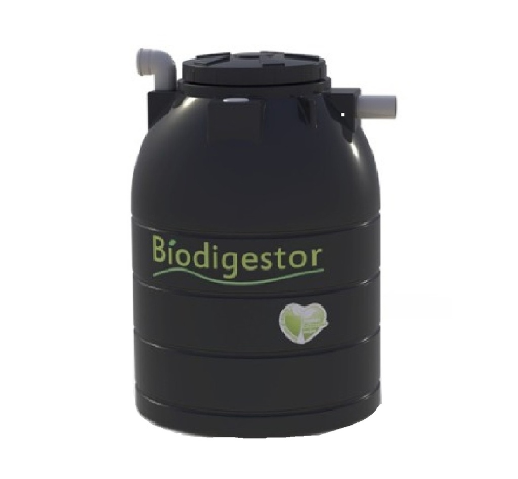 TANQUE BIODIGESTOR 3000 LTS COLOR NEGRO MARCA RESINCA