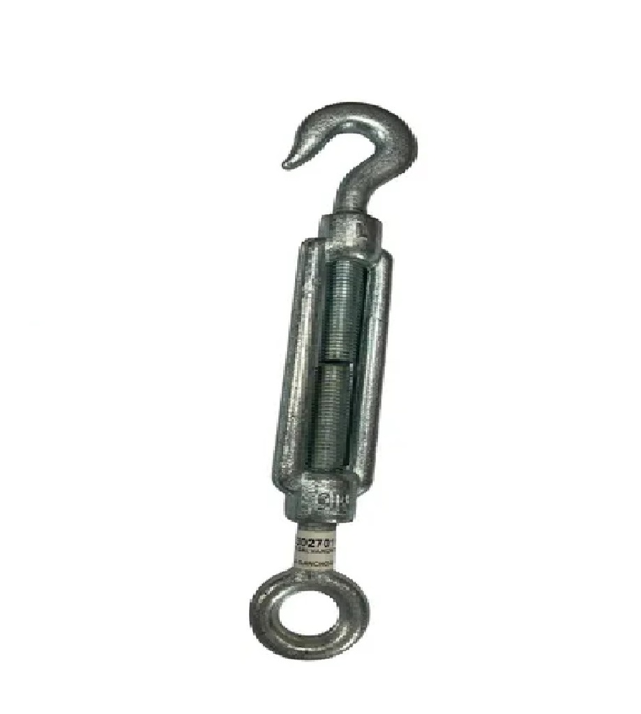 TENSOR OJO GANCHO GALVANIZADO DE 5/8" UNIDAD ( REF. BULTO 10 PZ) REF. TENS-5-8 MARCA MEJIA