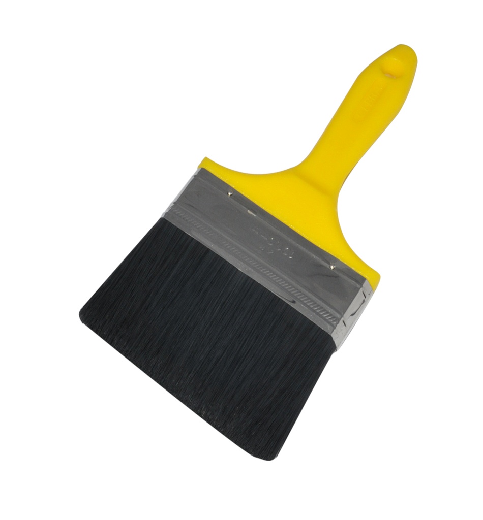 BROCHA DE 4" MANGO AMARILLO REF. 111409 REF. 0003-C12 MARCA CEBRA