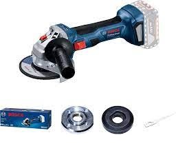 ESMERIL INALAMBRICO 4 1/2" 700 W 18V 4.0AH NO INCLUYE CARGADOR Y BATERIAS REF.GWS-180-LI MARCA BOSCH