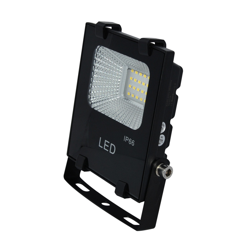 REFLECTOR LED CUADRADO IP66 DE 10 W 6500 K 85-265 V MULT. REF. RLEX10W02 MARCA LUMINIKA