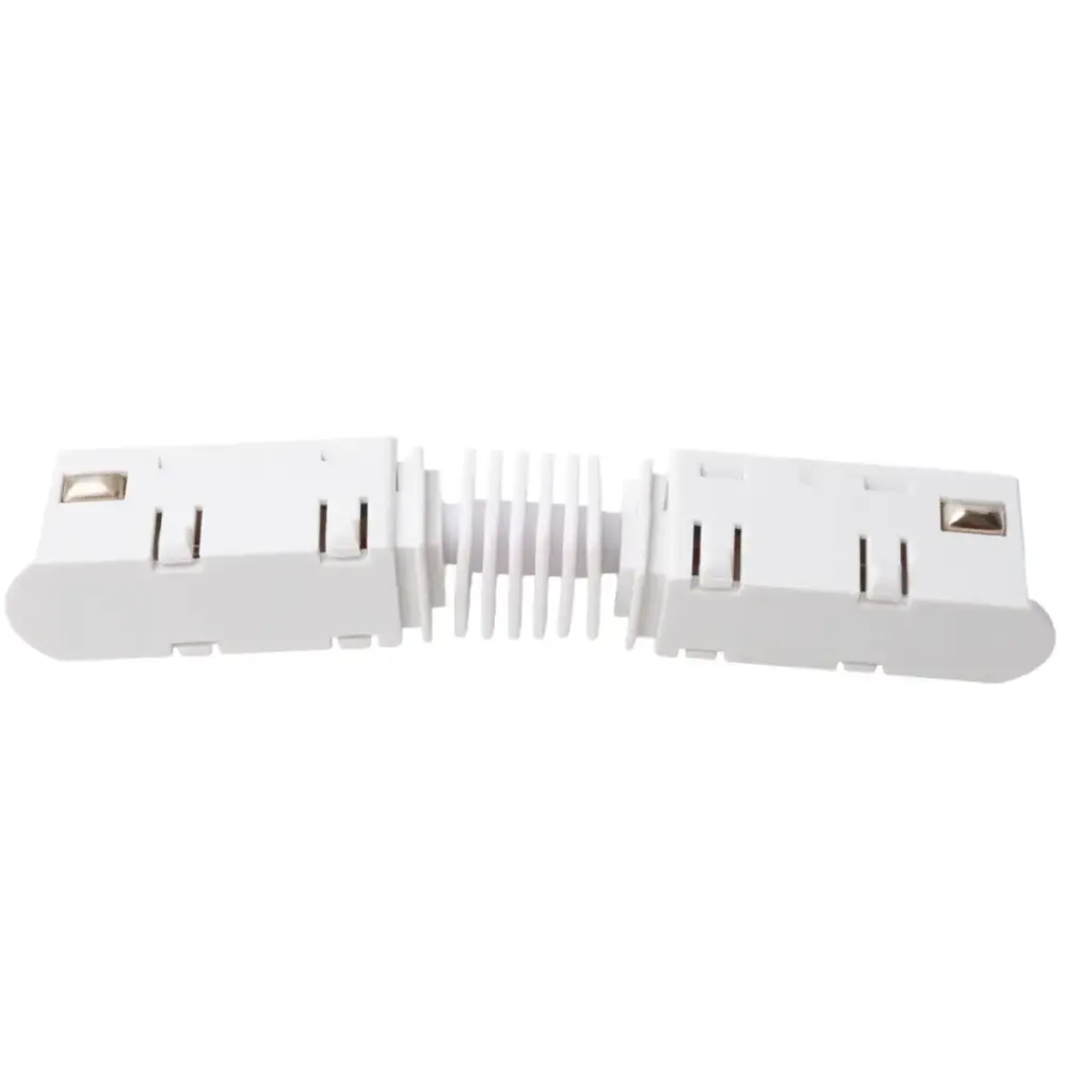 ACCESORIO / UNION / CONECTOR DE CONTINUIDAD RECTO 48 VDC BLANCO P/RIEL MAGNETICO LUM-227B-2W LUMIND