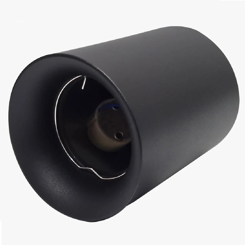 APLIQUE DE TECHO SUPERFICIAL GU10 80X 100 MM COLOR NEGRO C/SOCATE REF. AI-SRD01-BK MARCA ARTIG LIGHT