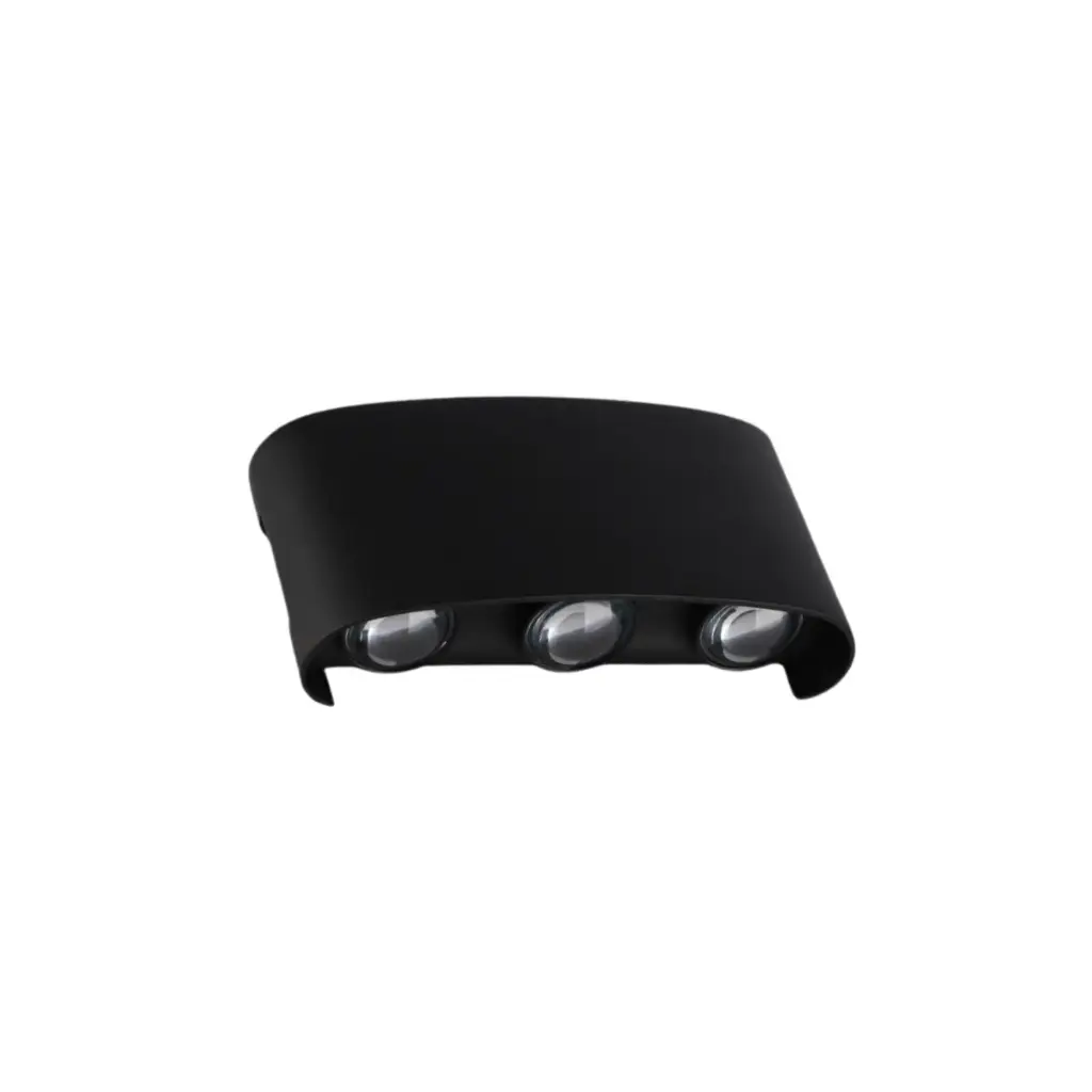 APLIQUE DE PARED SUPERFICIAL 6W 3000 K IP65 340LM 85-265V NEGRO REF. AI-WL12-BK MARCA ARTIG LIGHT