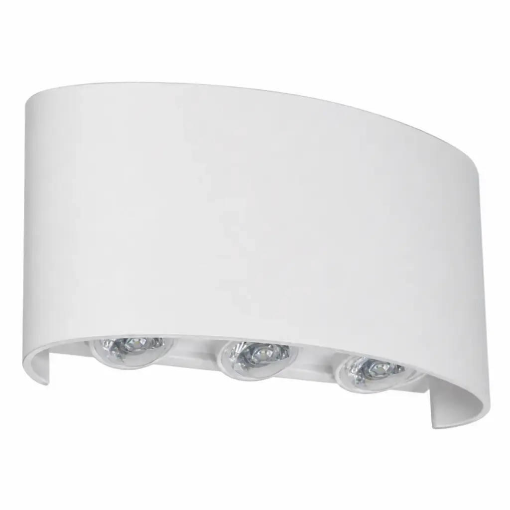 APLIQUE DE PARED SUPERFICIAL 6W 3000K IP65 340LM 85-265V C/BLANCO REF. AI-WL12-WH MARCA ARTIG LIGHT