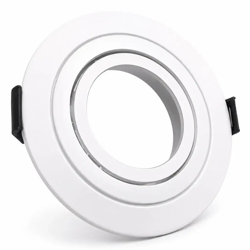 APLIQUE SPOT REDONDO P/ GU10 PC 92 X 25 MM C/SOCKET HOLE 7MM C/ NEG REF AI-RD05-BK MARCA ARTIG LIGHT