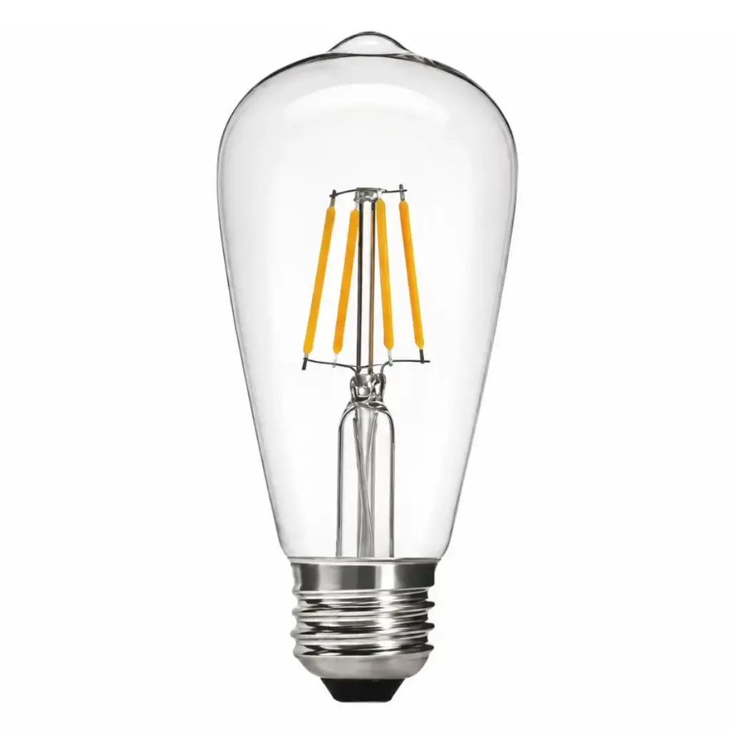 BOMBILLO LED BULBO VINTAGE FILAMENTO 4W E27 ST64 2700K 90 LM 120V REF. AI-1050-WW MARCA ARTIG LIGHT