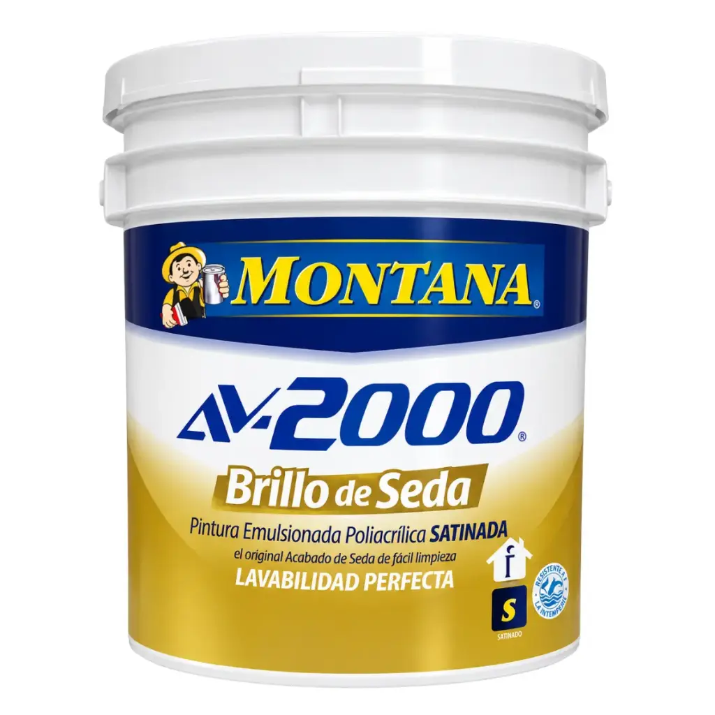 BRILLO DE SEDA AV-2000 COLOR BLANCO 04 GL REF. FA0-27110140 MARCA MONTANA