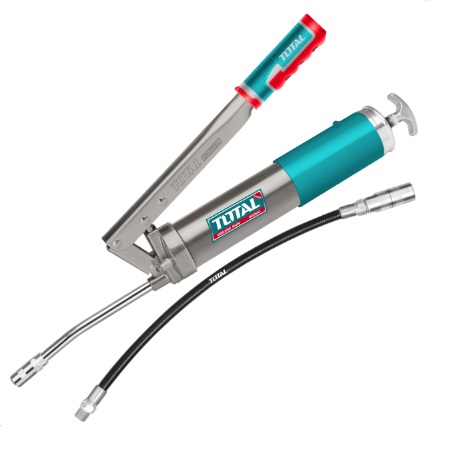 ENGRASADORA MANUAL 600 CC 36000 - 6000 PSI C/ MANGUERA NYLON REF. THT111062 MARCA TOTAL TOOLS