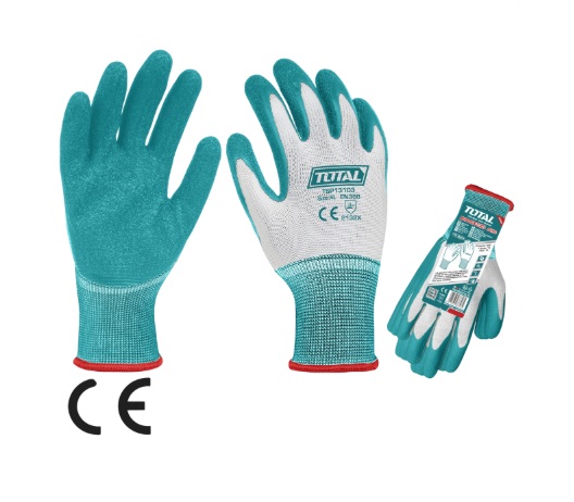 GUANTE DE LATEX PAR TALLA ( XL ) REF. TSP13103 MARCA TOTAL TOOLS