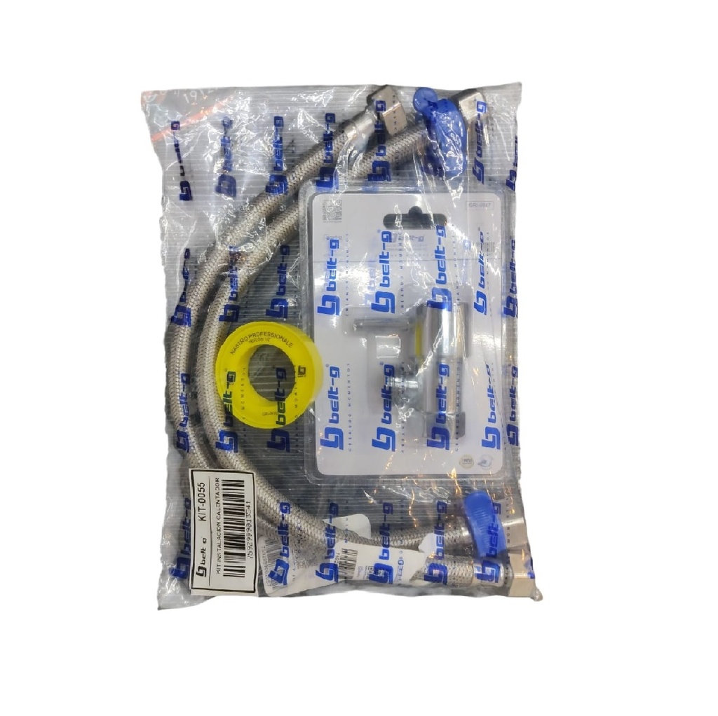 KIT DE INST. D/PLOM C/LLAVE-MANG-TEFLON 1/2" REF KIT-0055 MARACA BELT-G