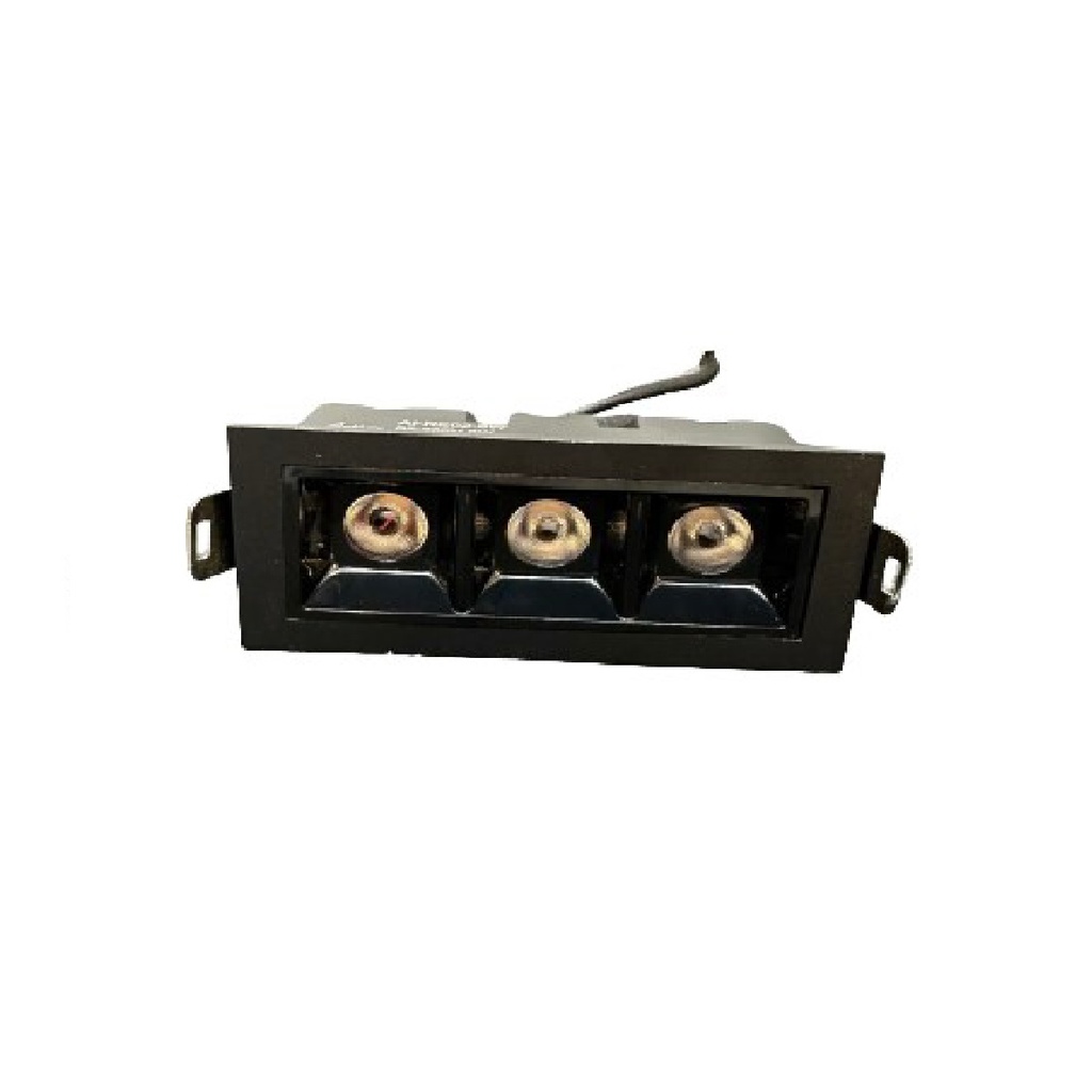 LAMPARA LED LINEAL MULTI SPOT P/EMP 6W 3X2W 4200K 384LM 80-265V REF AI-RE02W-6W-CW MARCA ARTIG LIGHT