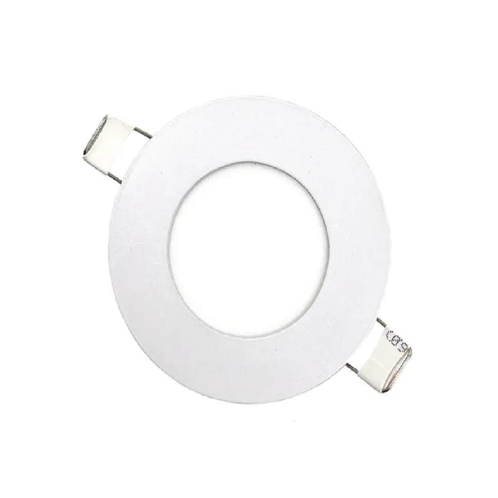 LAMPARA PANEL LED PARA EMPOTRAR CIRCULAR 3W 6500K 85/285V REF. 5212211003 MARCA EBELI