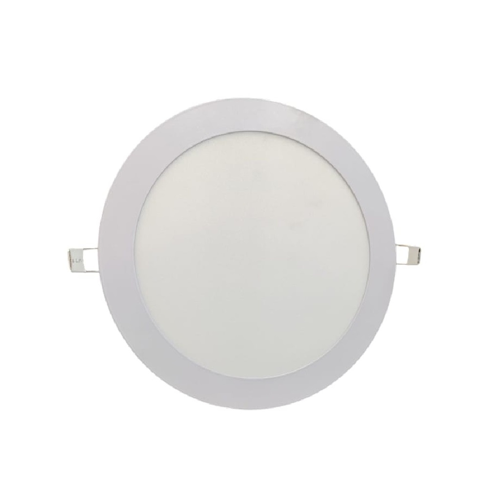 LAMPARA PANEL LED PARA EMPOTRAR CIRCULAR 18W 6500K 85/285V REF. 5212211018 MARCA EBELI