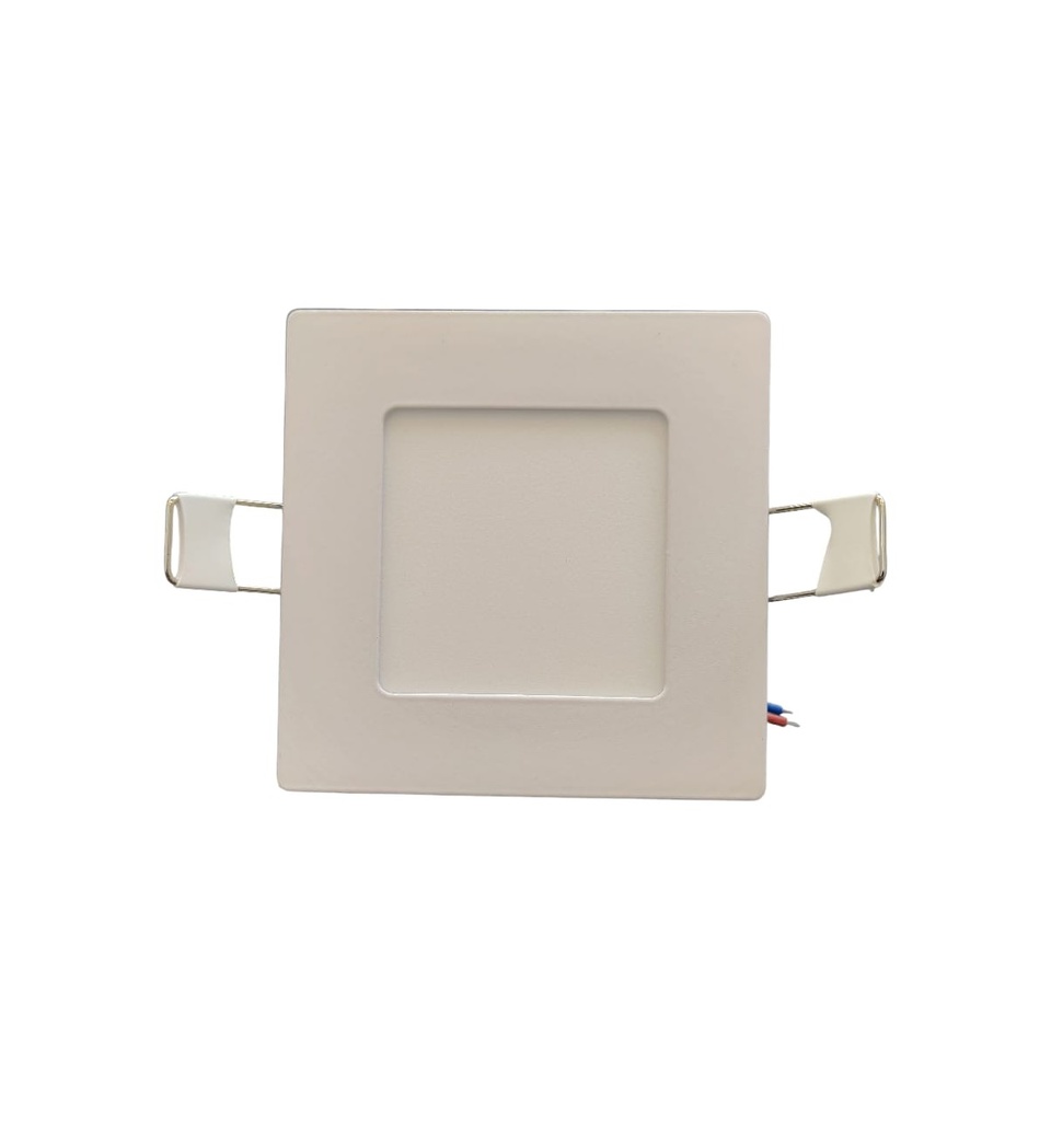 LAMPARA PANEL LED PARA EMPOTRAR CUADRADA 3W 6500K 85/285V REF. 5212311003 MARCA EBELI